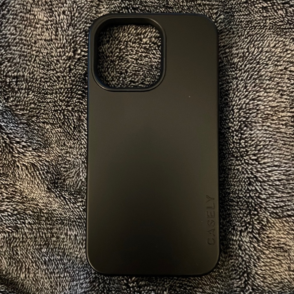 Casely Black Ultra-Protective Bold Case for iPhone 13 Pro